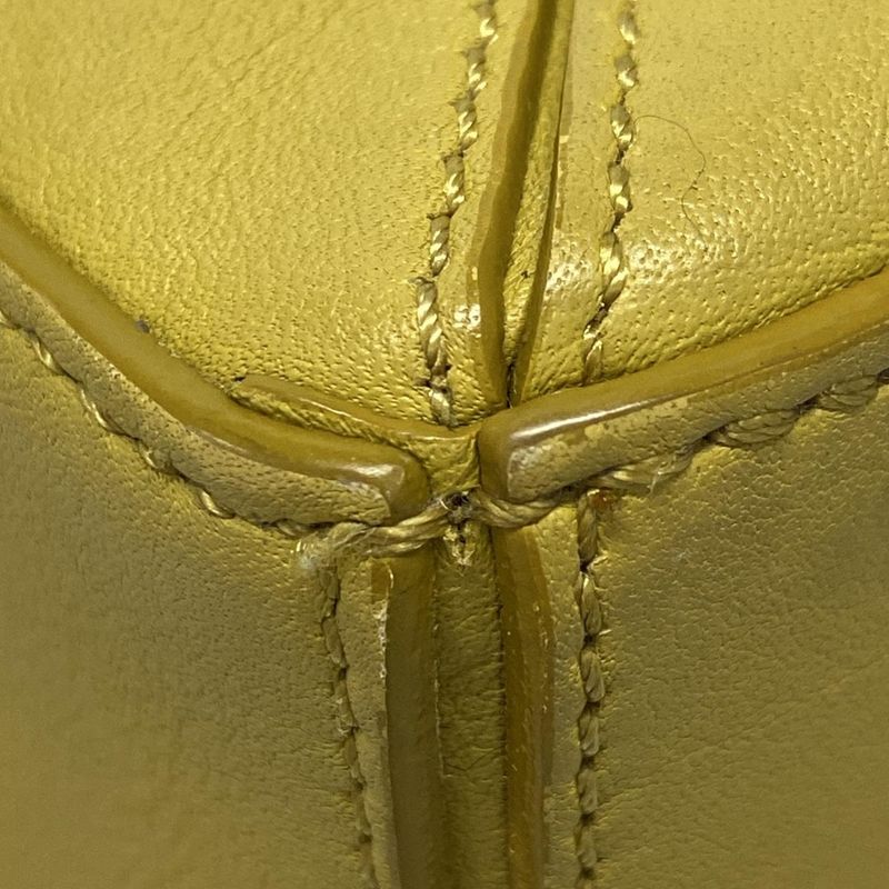 Loewe Handbag Puzzle Bag Mini Dark Yellow Leather