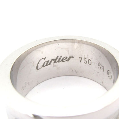 Cartier Ring 51 2C 88 Fortune 18K White Gold X Diamond 1P Diamond / Approx 02 Ct