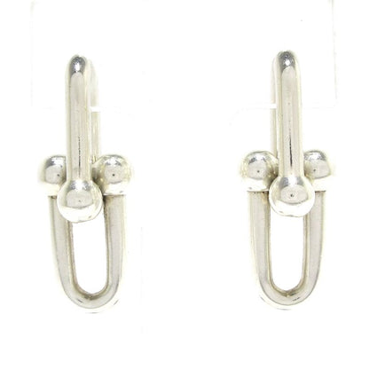 Tiffany & Co Earrings Hardware Large Link Earrings In Silver
