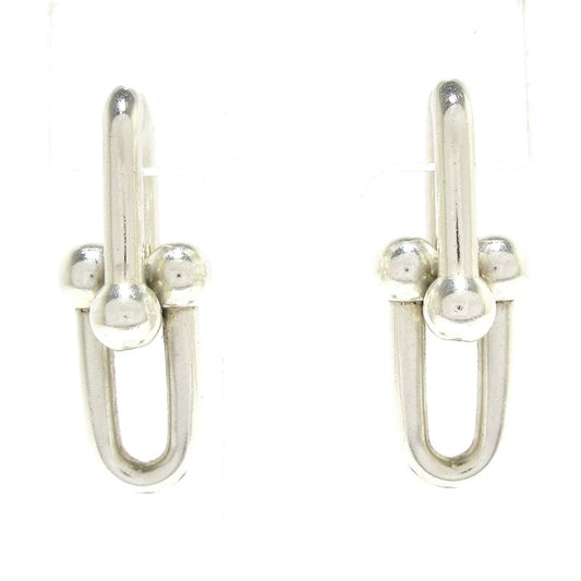 Tiffany & Co Earrings Hardware Large Link Earrings In Silver