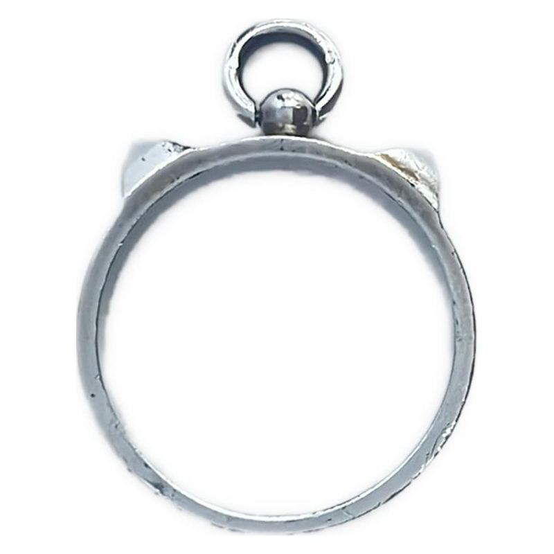 Hermes Ring Collier De Chien PM Silver Size: 57