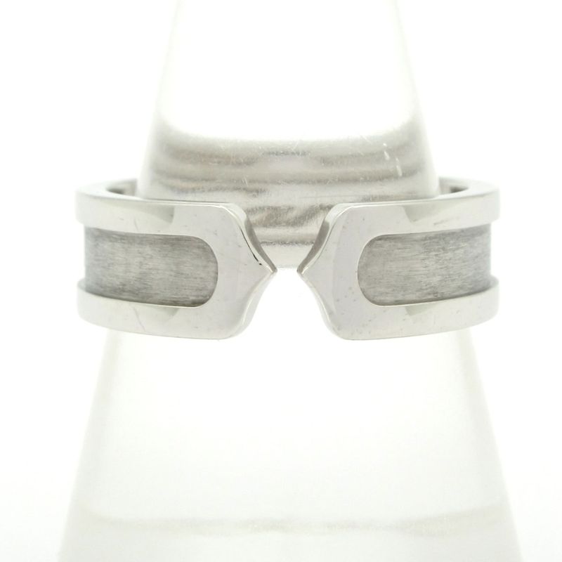 Cartier Ring 57 2C B4040557 18K White Gold