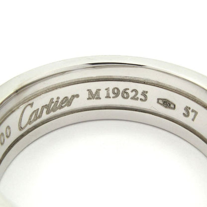Cartier Ring 57 2C B4040557 18K White Gold