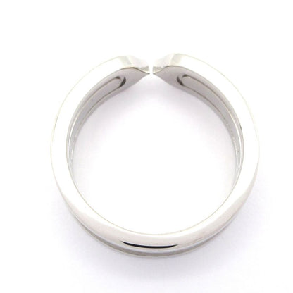 Cartier Ring 52 2C B4044252 18K White Gold X Diamonds 10P Diamonds