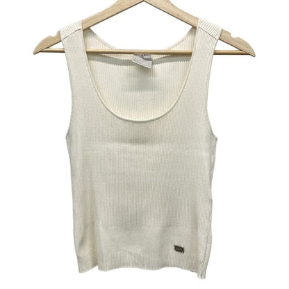 Chanel Vest Size 42 L Women - White Knit