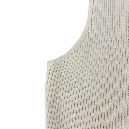 Chanel Vest Size 42 L Women - White Knit