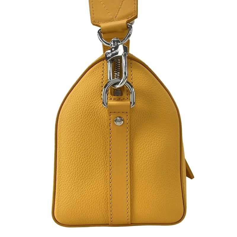 Louis Vuitton Shoulder Bag LV Aerogram City Keepall M21438 Saffron Leather