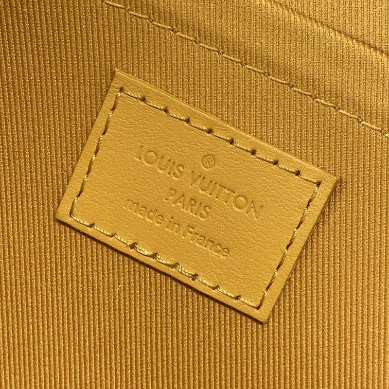 Louis Vuitton Shoulder Bag LV Aerogram City Keepall M21438 Saffron Leather