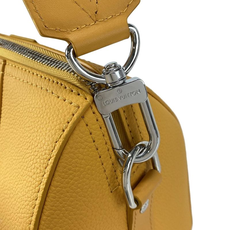 Louis Vuitton Shoulder Bag LV Aerogram City Keepall M21438 Saffron Leather