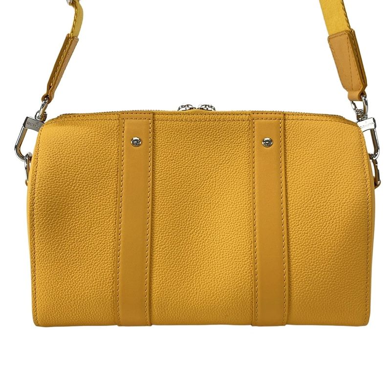 Louis Vuitton Shoulder Bag LV Aerogram City Keepall M21438 Saffron Leather
