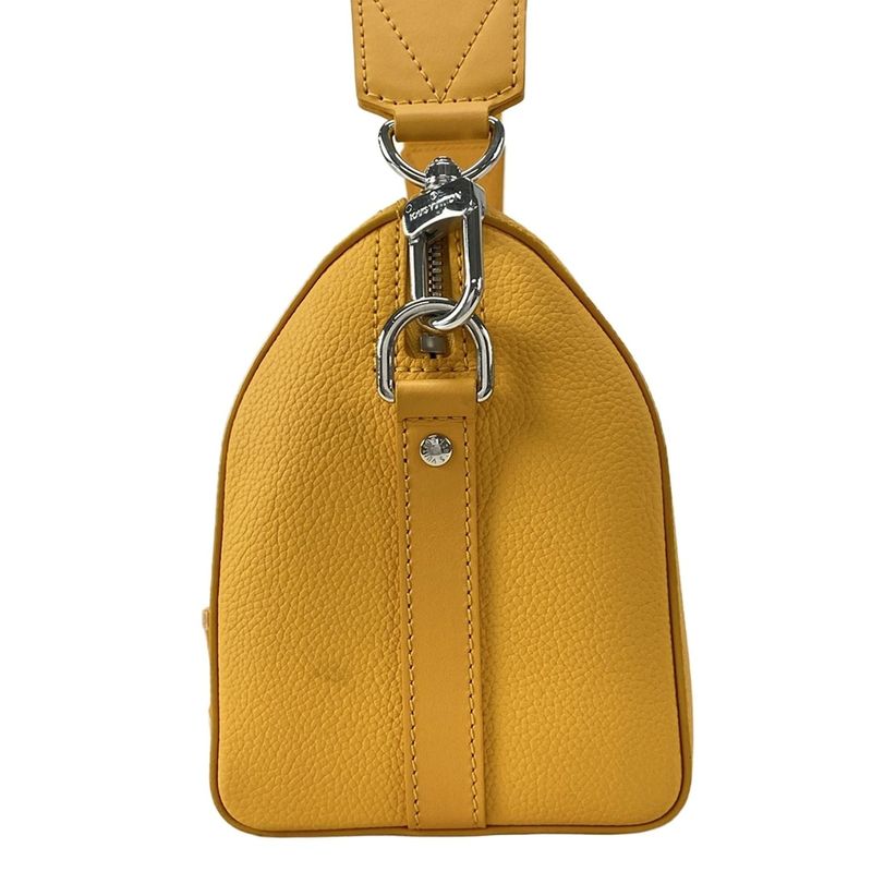 Louis Vuitton Shoulder Bag LV Aerogram City Keepall M21438 Saffron Leather