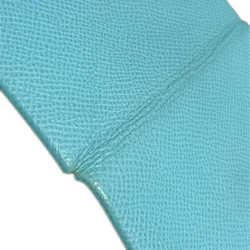 Hermes Coin Case Calvi Blue Atoll