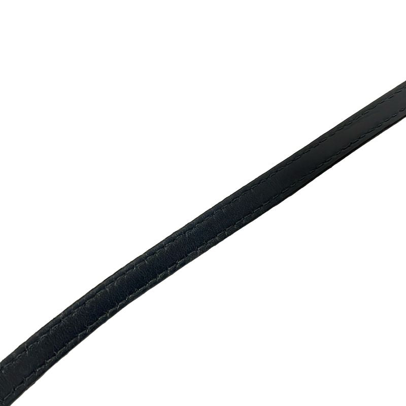 Gucci Handbag GG Pattern 07198 Black And Ivory Leather