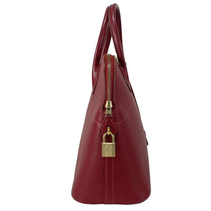 Hermes Bolide 31 Rouge Vif Gold Hardware Handbag
