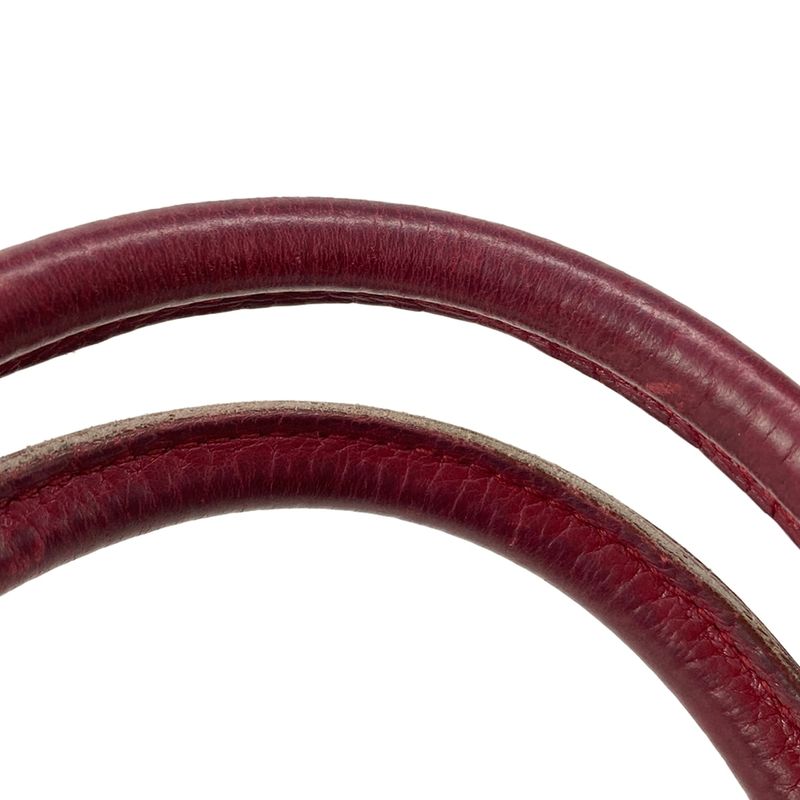 Hermes Bolide 31 Rouge Vif Gold Hardware Handbag