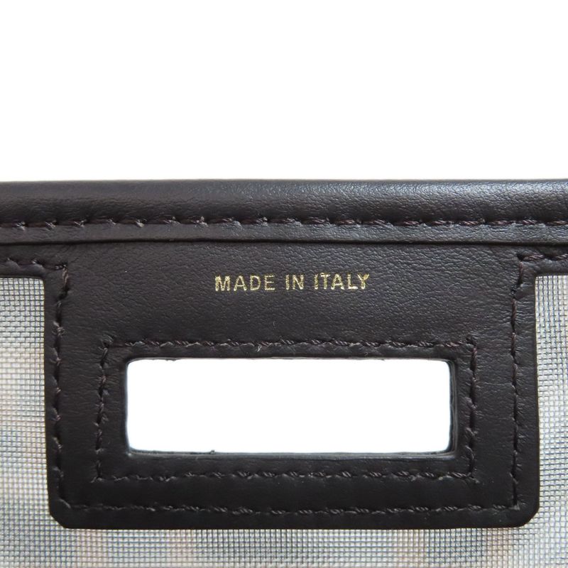 Fendi Peekaboo Cabas - Zucca Pattern Other Nylon Mesh Women's