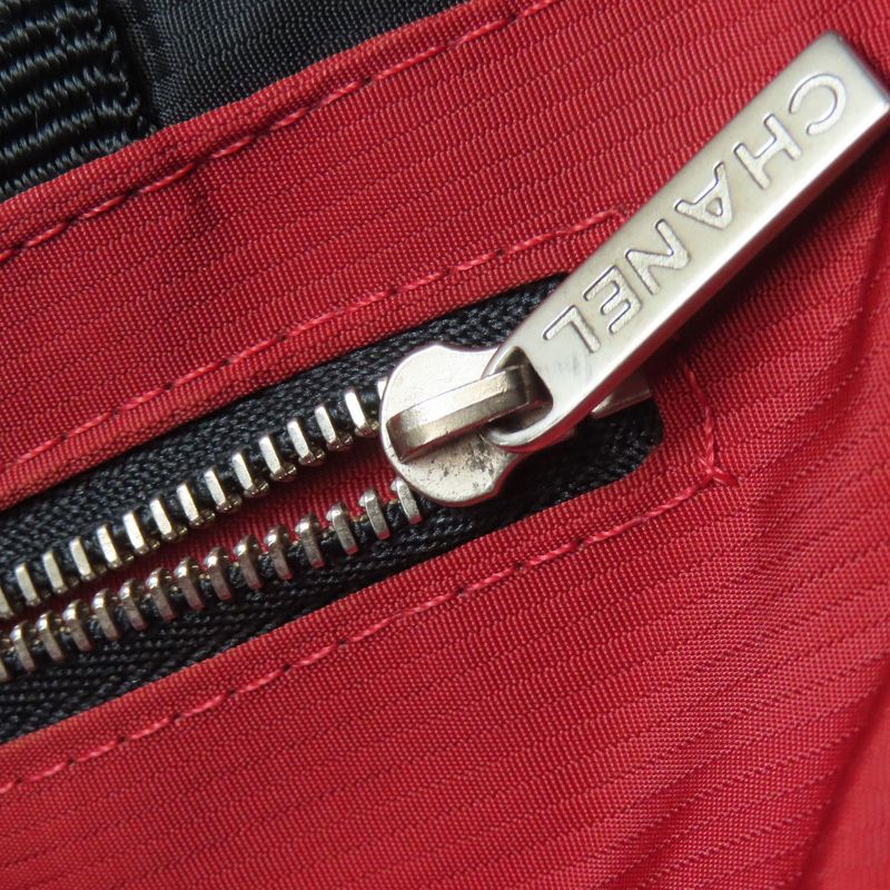 Chanel Travel Line Tote Bag Nylon Ladies