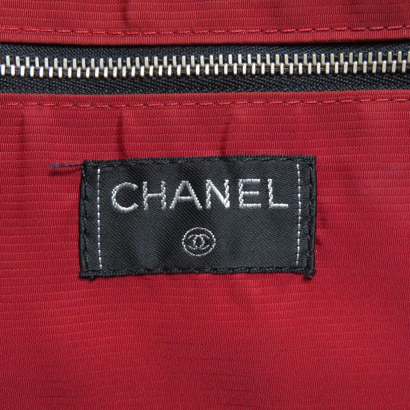 Chanel Travel Line Tote Bag Nylon Ladies