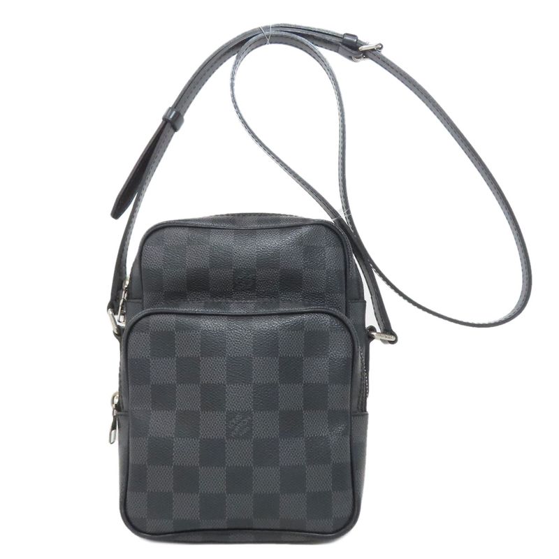 Louis Vuitton N41446 Rem Shoulder Bag Damier Canvas Women