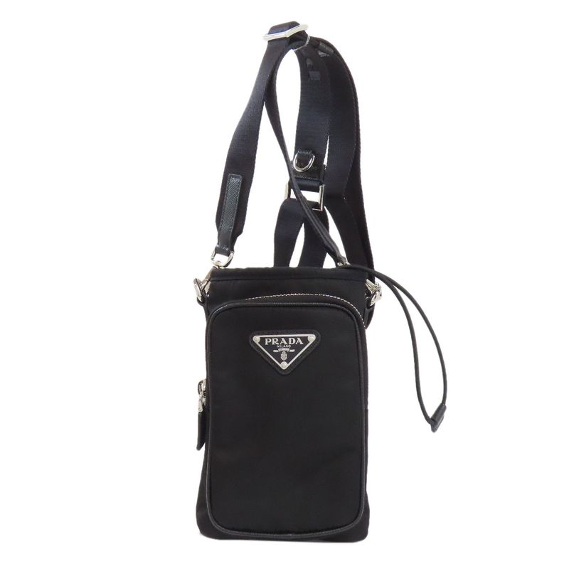 Prada Logo Hardware Re-nylon Shoulder Bag Nylon Women