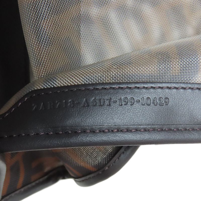 Fendi Peekaboo Cabas - Zucca Pattern Other Nylon Mesh Women's