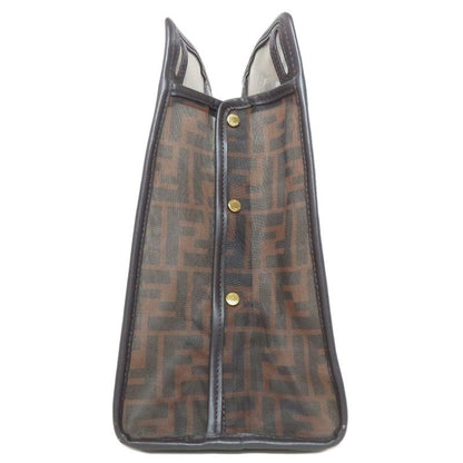 Fendi Peekaboo Cabas - Zucca Pattern Other Nylon Mesh Women's