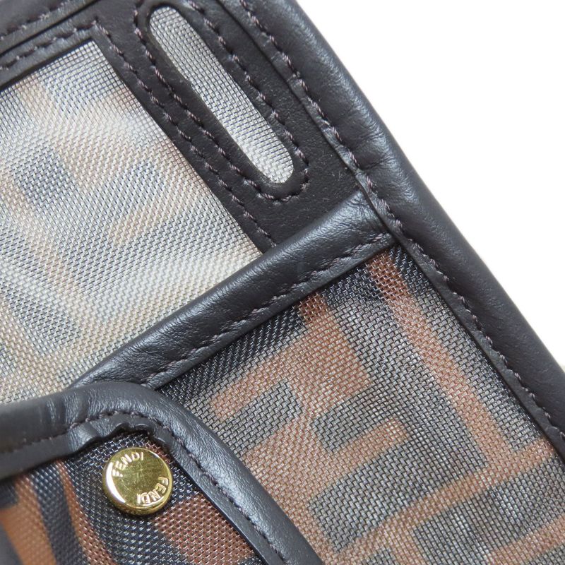 Fendi Peekaboo Cabas - Zucca Pattern Other Nylon Mesh Women's