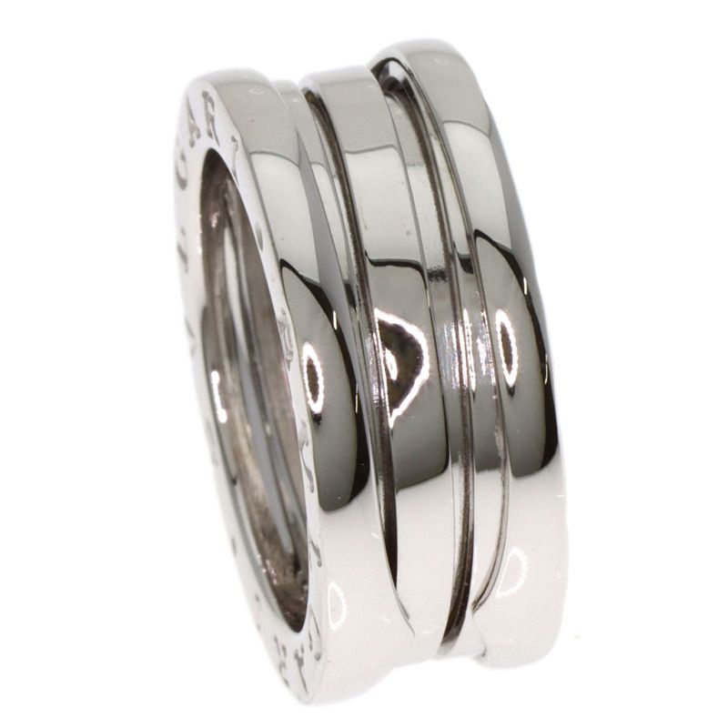 Bvlgari B-zero1 Bee Zero One 2 Band #51 Ring / Ring 18K White Gold Ladies