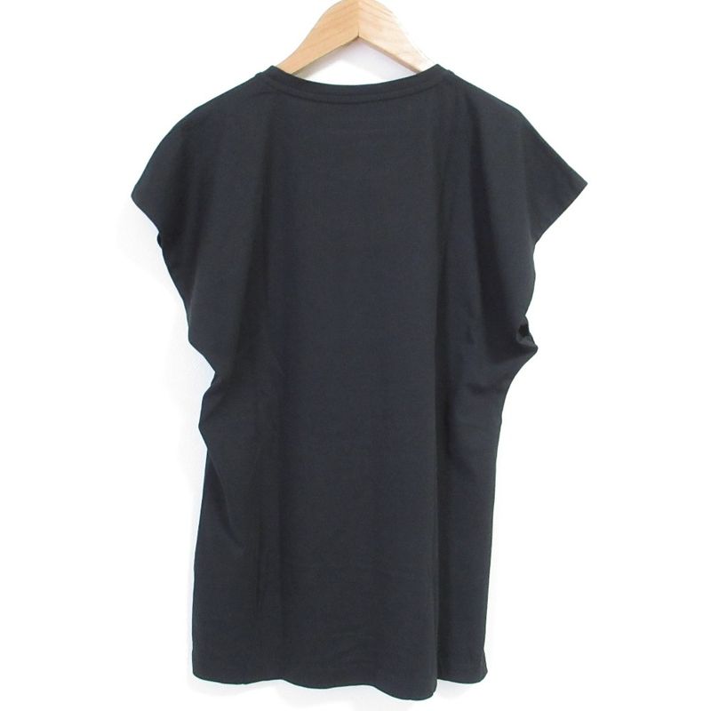 Balenciaga Nicolas Ghesquiere Period Printed T-Shirt Size L Black Women's Used