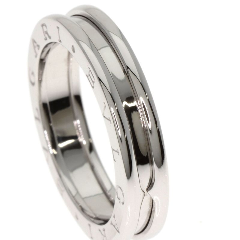 Bvlgari Bulgari B-zero1 1 Band #57 Ring 18K White Gold Ladies
