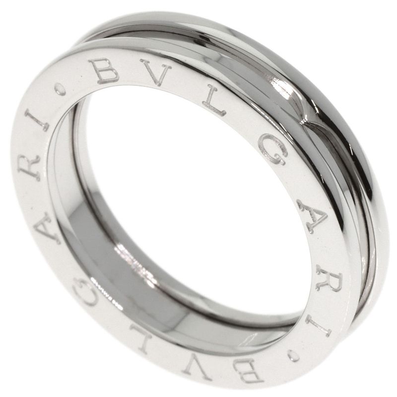 Bvlgari Bulgari B-zero1 1 Band #57 Ring 18K White Gold Ladies