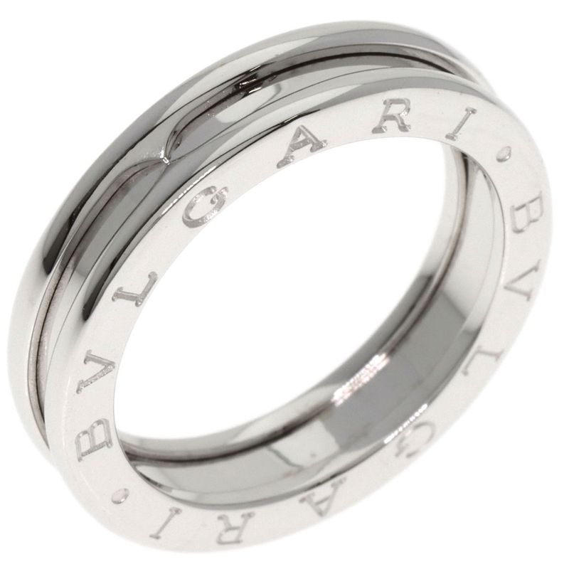 Bvlgari Bulgari B-zero1 1 Band #57 Ring 18K White Gold Ladies