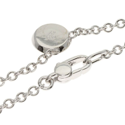 Gucci Icon Twirl Diamond Necklace 18K White Gold Ladies