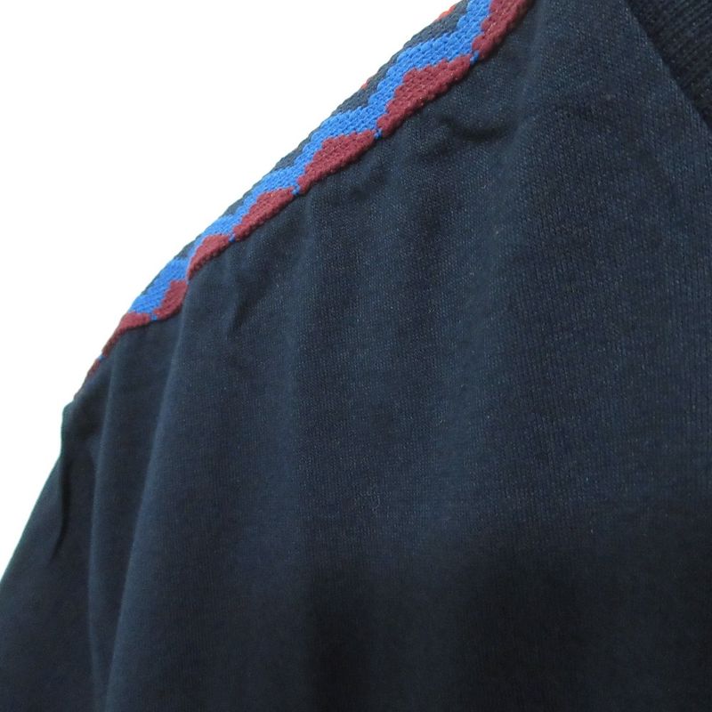 Prada Sideline Pocket T-Shirt XS Navy Men's Used