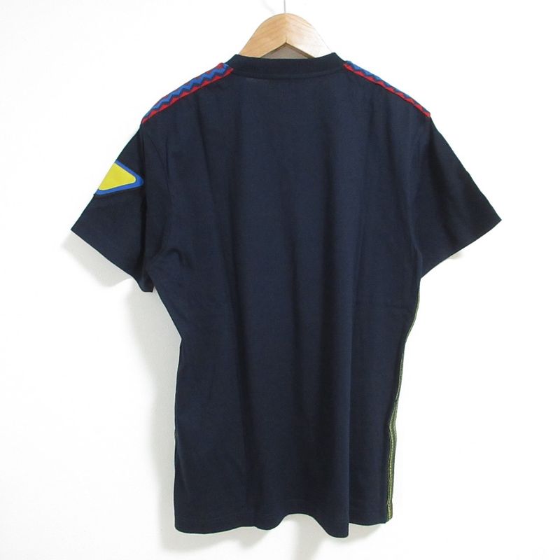 Prada Sideline Pocket T-Shirt XS Navy Men's Used