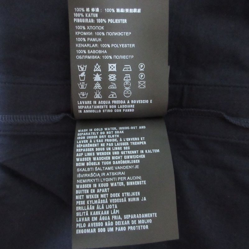 Prada Sideline Pocket T-Shirt XS Navy Men's Used