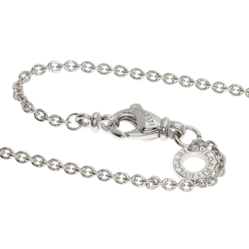 Bvlgari Bulgari B-zero1 Bee Zero One Diamond Necklace 18K White Gold Ladies