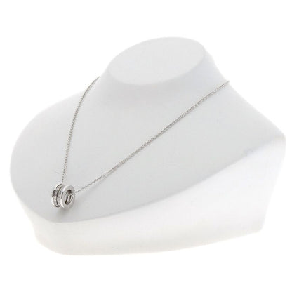 Bvlgari Bulgari B-zero1 Bee Zero One Diamond Necklace 18K White Gold Ladies