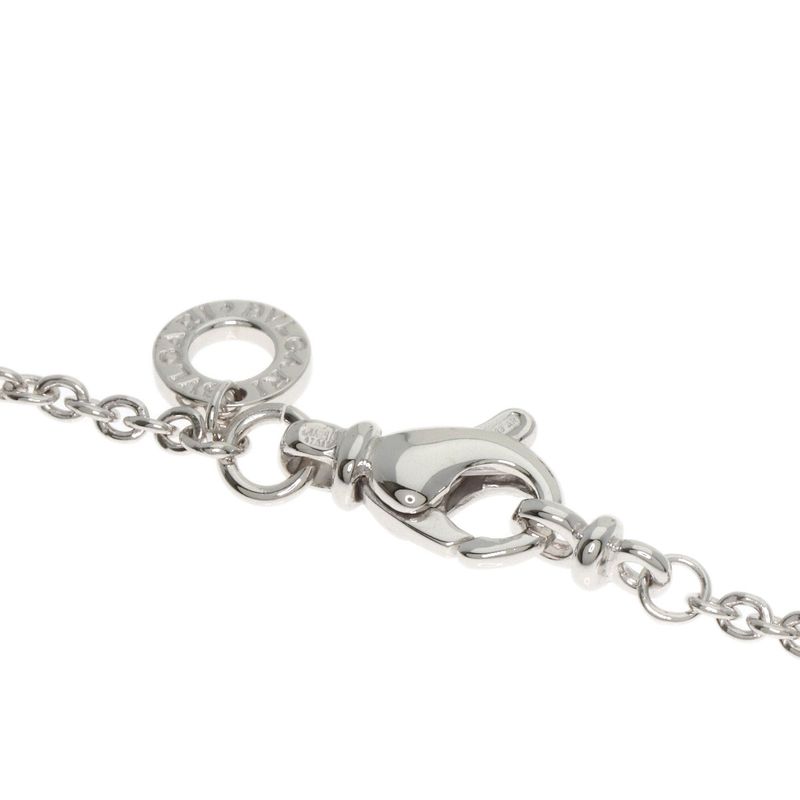 Bvlgari Bulgari B-zero1 Bee Zero One Diamond Necklace 18K White Gold Ladies