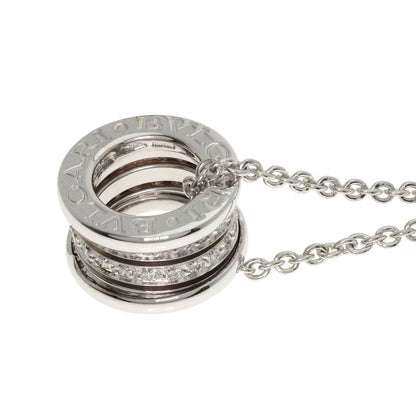 Bvlgari Bulgari B-zero1 Bee Zero One Diamond Necklace 18K White Gold Ladies