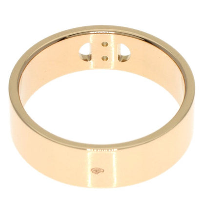 Hermes Hd'ancre PM Diamond #53 Ring 18K Pink Gold Ladies