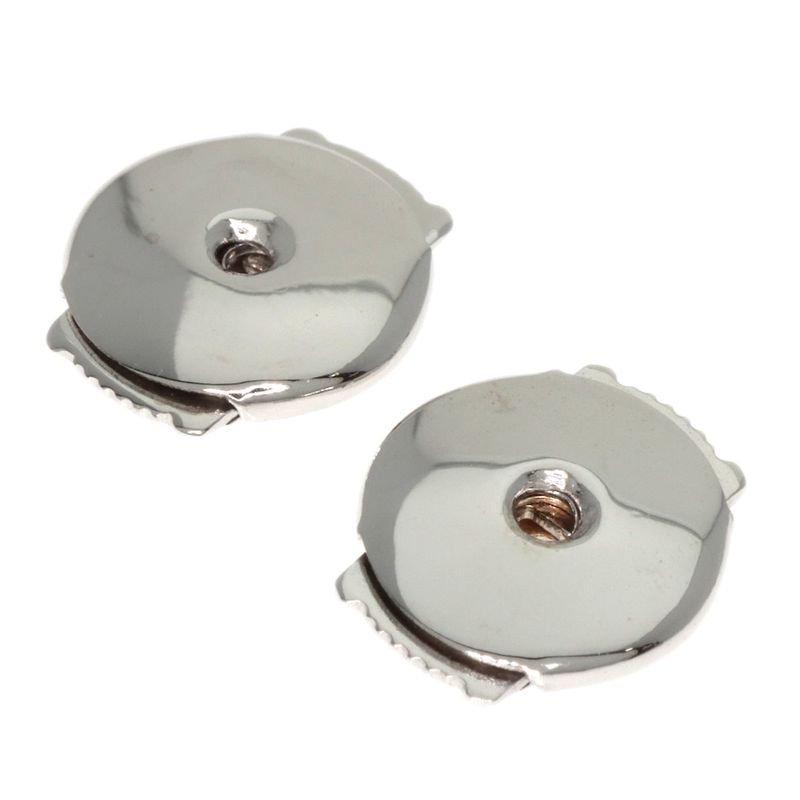 Bvlgari Bulgari Optical Earrings 18K White Gold Ladies