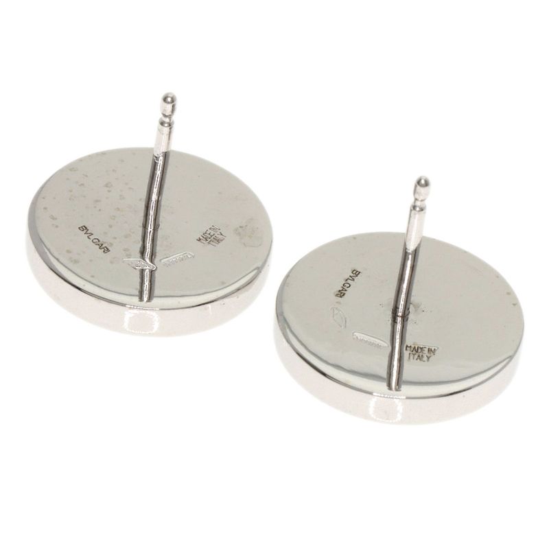 Bvlgari Bulgari Optical Earrings 18K White Gold Ladies