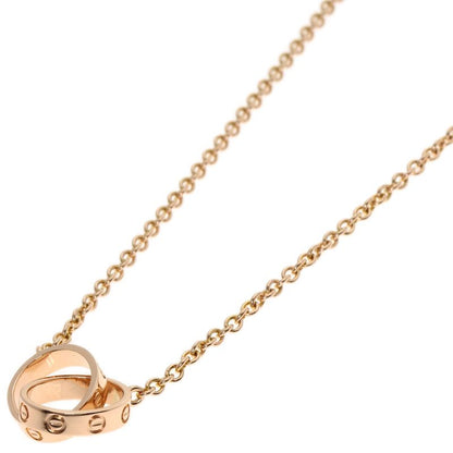 Cartier Baby Love Necklace 18K Pink Gold Ladies