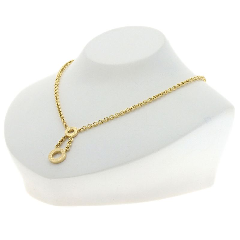 Bvlgari Bulgari Circle Necklace 18K Yellow Gold Ladies