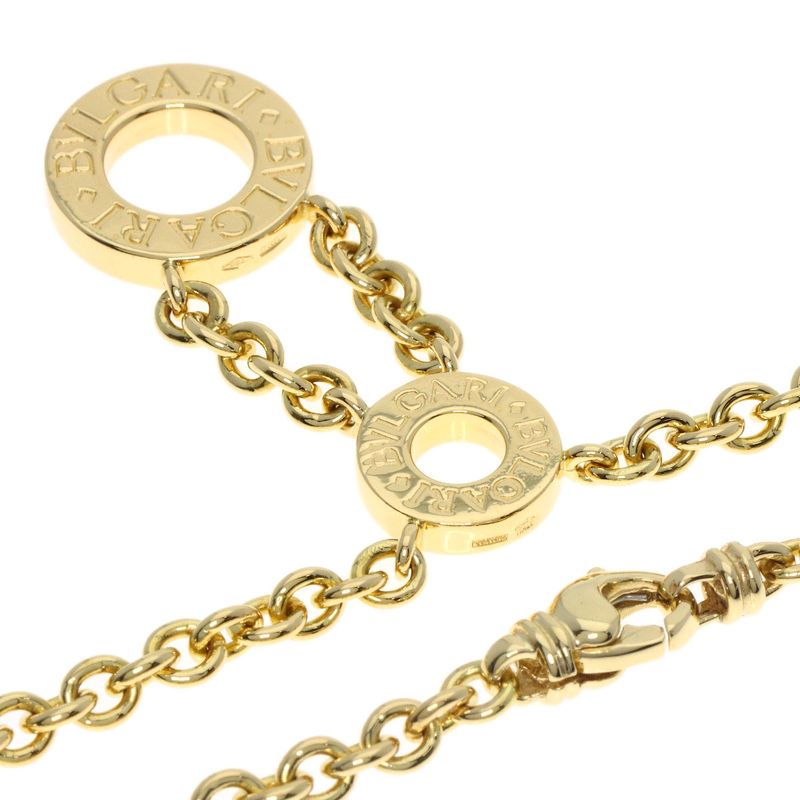 Bvlgari Bulgari Circle Necklace 18K Yellow Gold Ladies