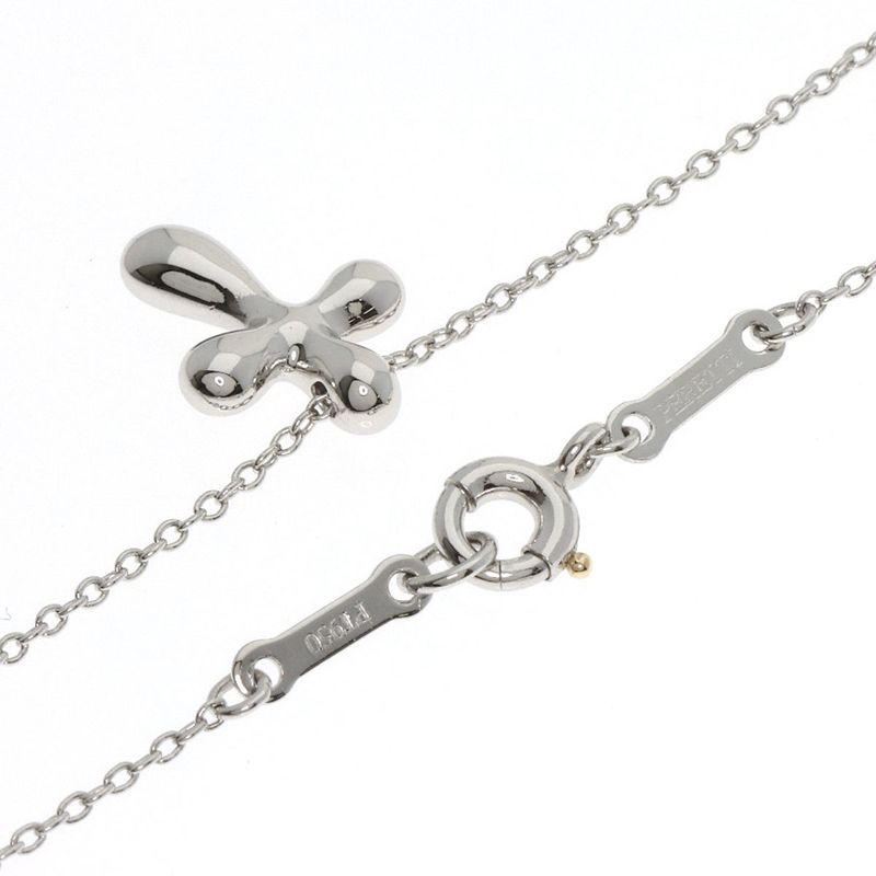 Tiffany & Co Tiffany & Co Small Cross Necklace Pt950 Ladies