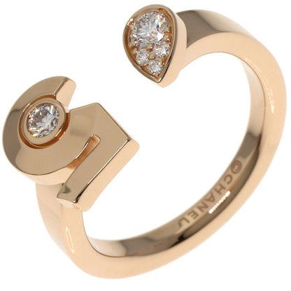 Chanel Extrême De Chanel N°5 Diamond #48 Ring 18K Pink Gold Ladies