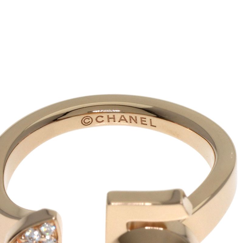Chanel Extrême De Chanel N°5 Diamond #48 Ring 18K Pink Gold Ladies