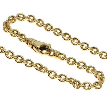 Bvlgari Bulgari Livgari Onyx Necklace 18K Yellow Gold Ladies